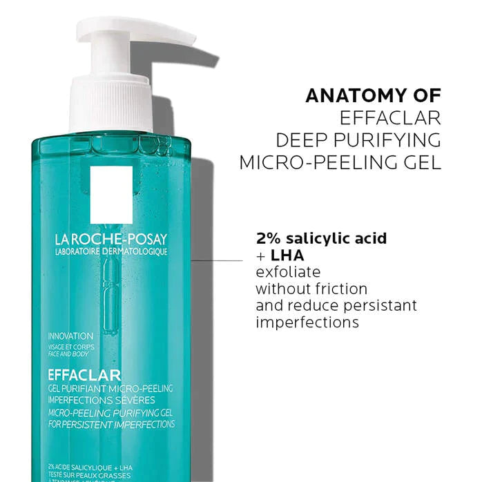 La Roche Posay Effaclar Micro Peeling Purifying Gel 400ml
